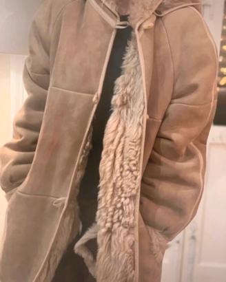 Montone vintage anni 80 vero shearling