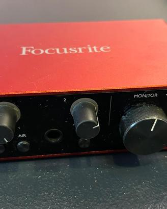 Focusrite Scarlett Solo scheda audio – 60€