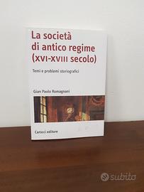 Libro: La società di antico regime