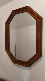 Specchio in legno 