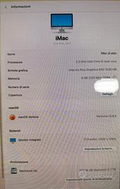 iMac 21,5” retina 4k