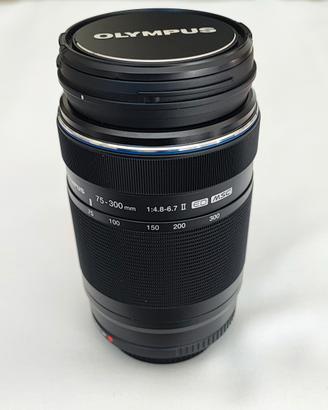 Obbiettivo Olympus 75-300 Micro 4/3