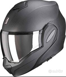 Casco modulare Scorpion exo tech carbon taglia L