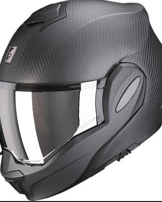 Casco modulare Scorpion exo tech carbon taglia L