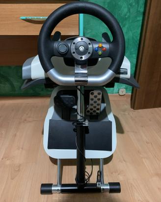 Volante e pedaliera Microsoft per Xbox360 + Stand