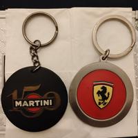 2 portachiavi .150century Martini/ NICI ferrari