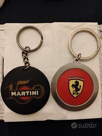 2 portachiavi .150century Martini/ NICI ferrari
