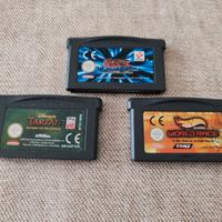 Lotto 3 cartucce videogiochi Game Boy Advance Eur