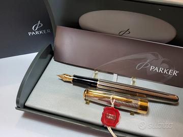 Parker Sonnet Cascade Silver NOS Stilografica 
