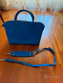 Borsa ICE blu elettrico mai usata