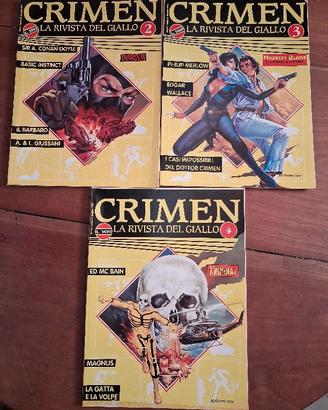 CRIMEN Ed.Cioè. Numeri 2-3-4.  1992 - 1993.
