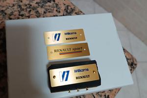 Clio Williams copie targhette