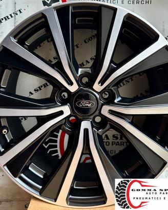 4 CERCHI IN LEGA ORIGINALI RAGGIO 17 FORD PUMA