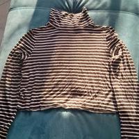 maglietta collo alto