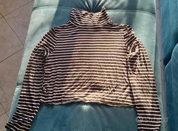 maglietta collo alto