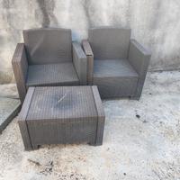 divanetto da giardino 