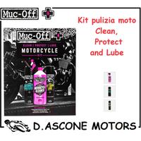 Kit pulizia moto Clean, Protect and Lube