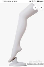 gamba decorativa da  donna con supporto 