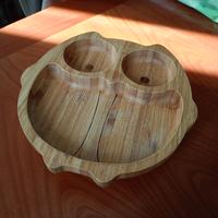 Piatto bimbo gufo in bambù ECO-RASCALS