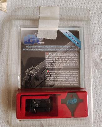 Tacca di mira regolabile LPA per CZ