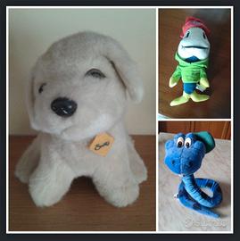 3 Peluche Cane Scottex Tonno Rio Mare Marlene
