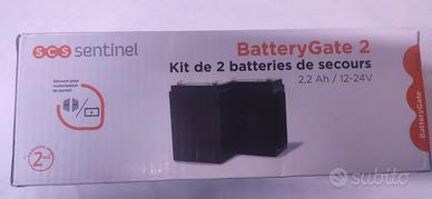 Kit 2 batterie di riserva Motore Cancello