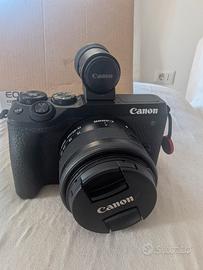 Canon M6 mk II kit con evf dc2