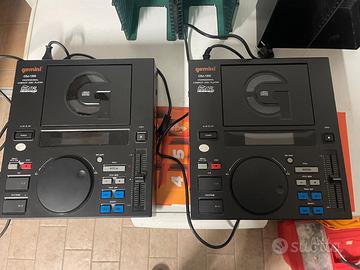 Coppia Gemini CDJ-1200 DJ Vintage anni 90