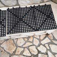 tappetini scolabicchiere in gomma