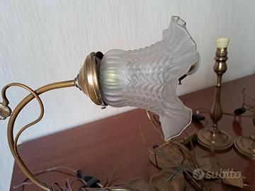 2 abat jour e 2 portalampada