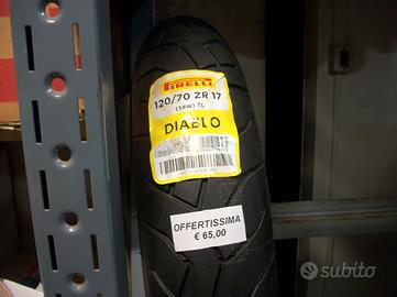 Pneumatico Pirelli Diablo 120/70ZR17