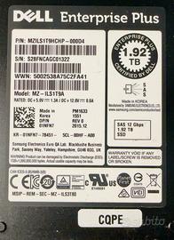 Hd ssd sas 2,5” 1,92 tb dell per server