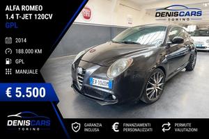 Alfa Romeo MiTo 1.4 T 120 CV GPL Distinctive