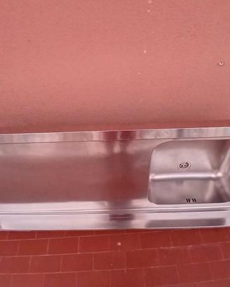 Lavandino cucina acciaio inox
