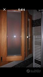 SERRAMENTI, PERSIANE E PORTA SCORREVOLE IN  PINO L