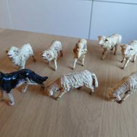 statuine presepe vintage 