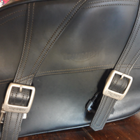 Borse Triumph in pelle + staffe