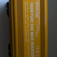Inverter 1000w  (2000 w di picco)