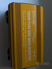 Inverter 1000w  (2000 w di picco)