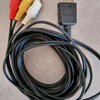 Cavo adattatore audio-video RCA originale per PS2