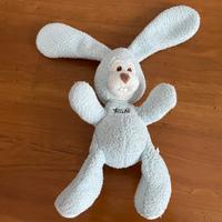 Coniglio Trudi originale colore azzurro