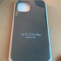 Cover iphone 12 pro max nera