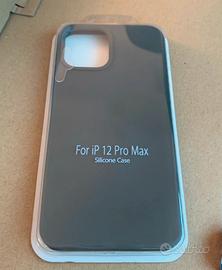 Cover iphone 12 pro max nera