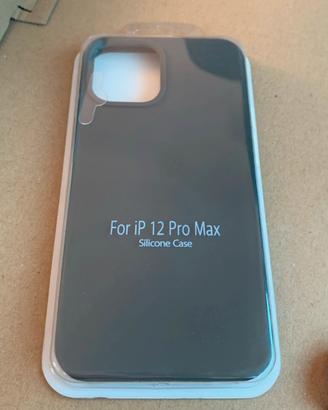 Cover iphone 12 pro max nera