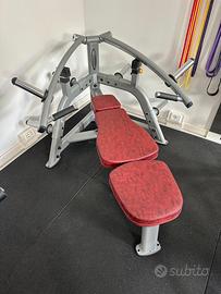 Bench press machine Steelflex - sped. inclusa