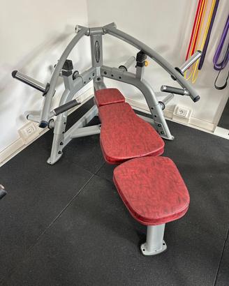 Bench press machine Steelflex - sped. inclusa
