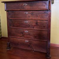 Cassettiera in legno
