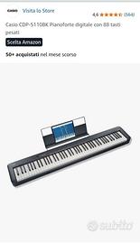 pianoforte Casio 88 tasti 