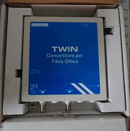 convertitore per fibra ottica della Twin