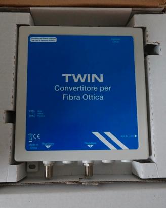 convertitore per fibra ottica della Twin
